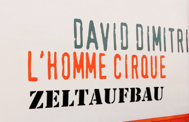 David Dimitri – Zeltaufbau